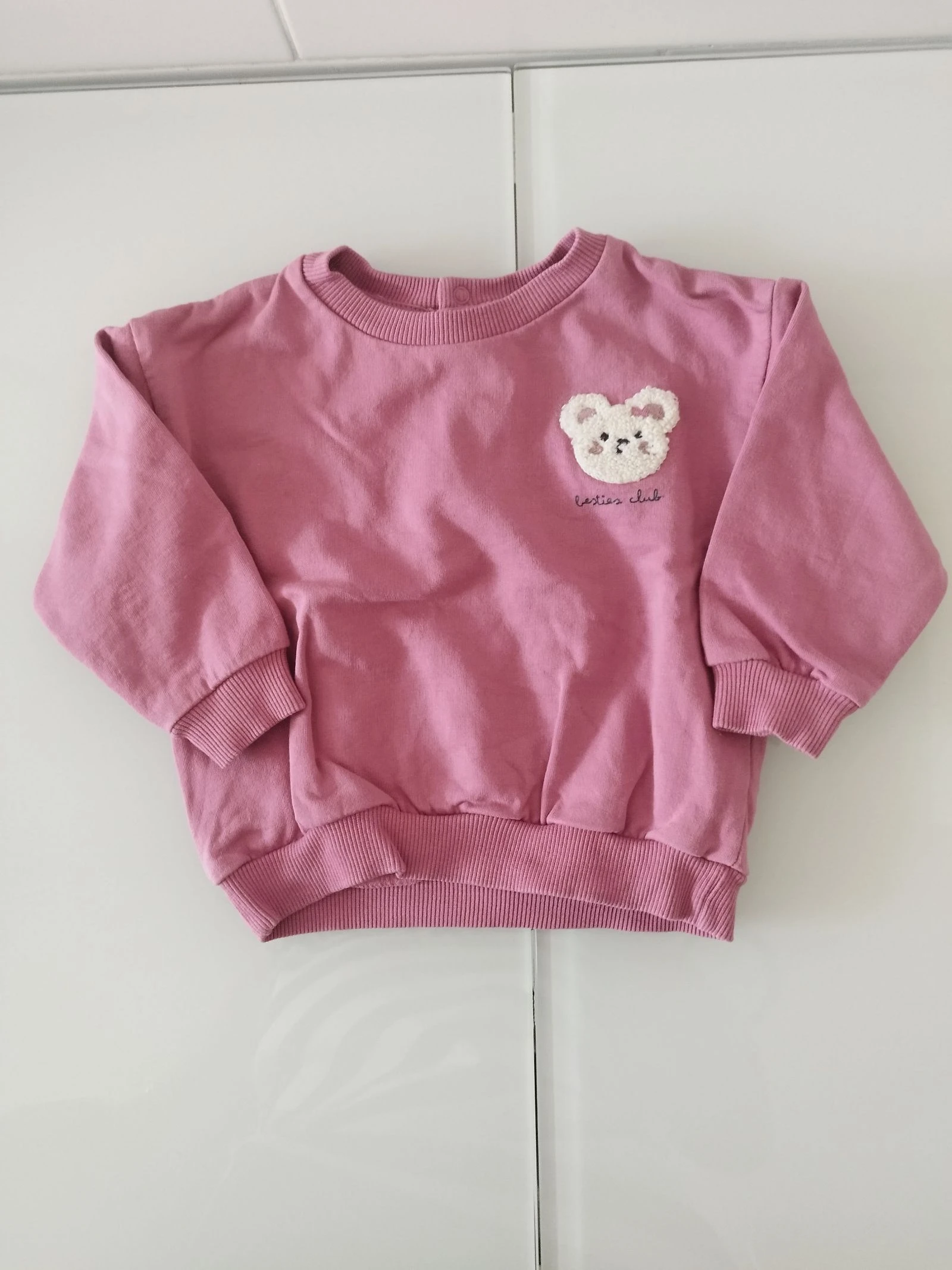 Conjunto de pantalón y sudadera rosa 9 meses – photo 2